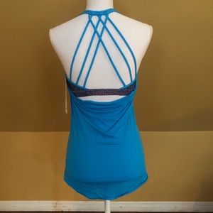 New! Lululemon Lighten Up Tank Kayak Blue Size 2